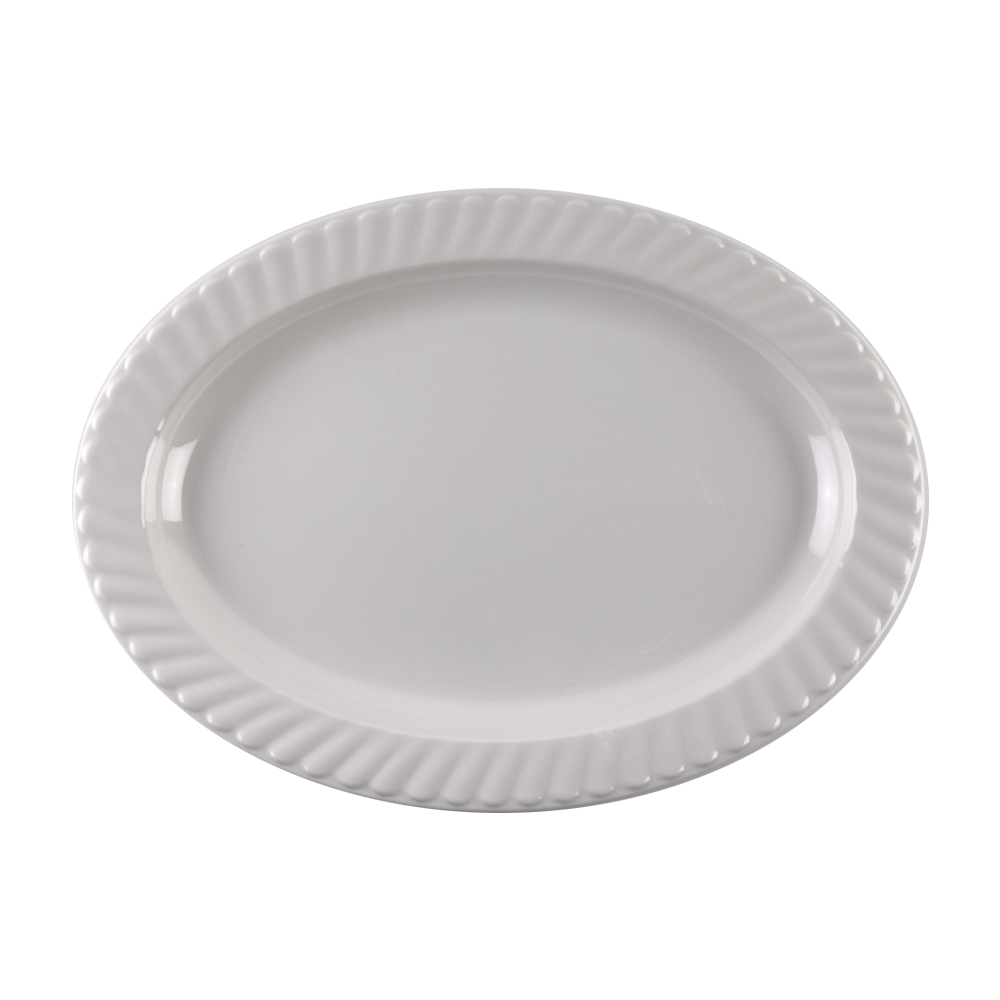 melamine plates white