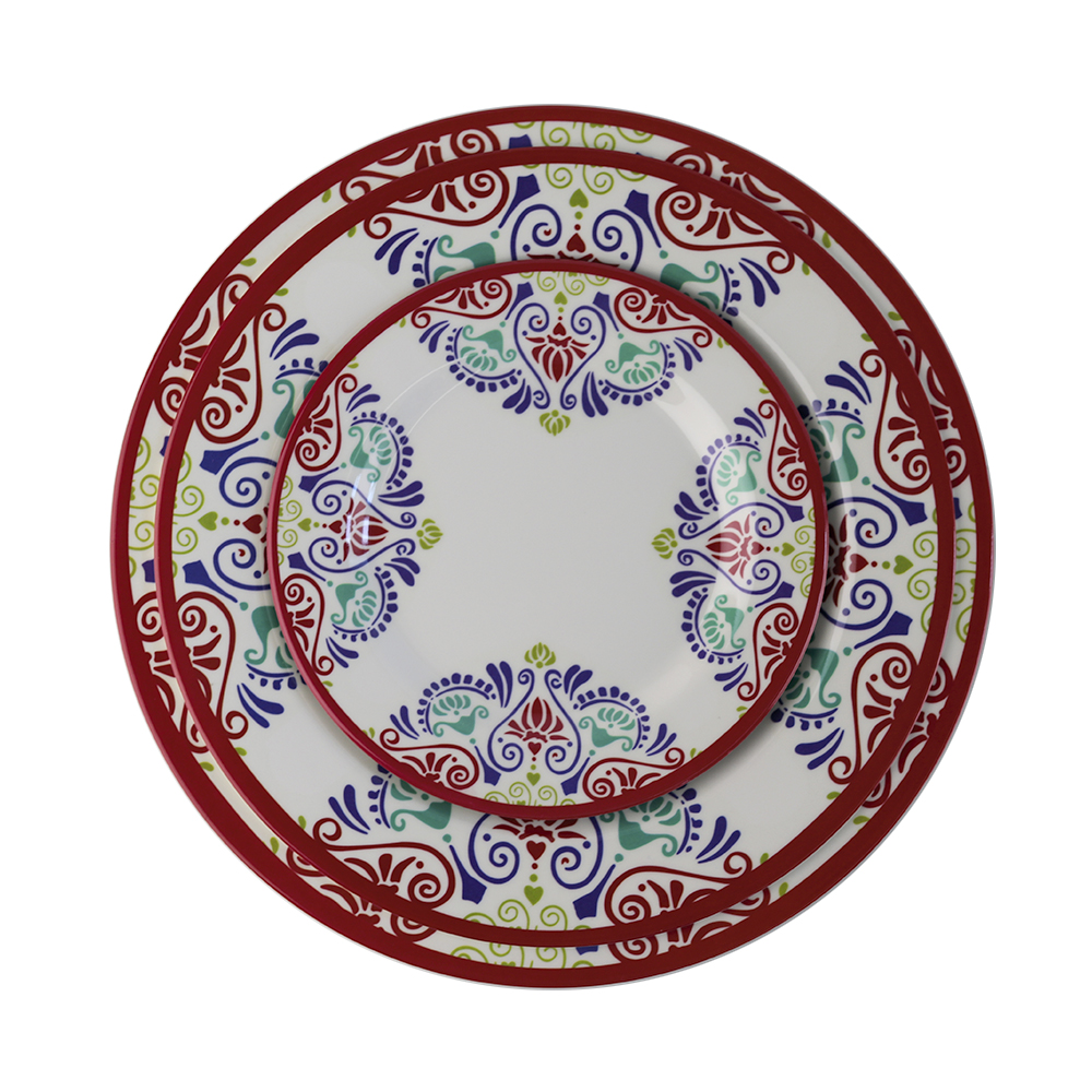 melamine plates