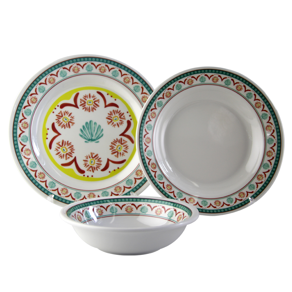 dinnerware set melamine