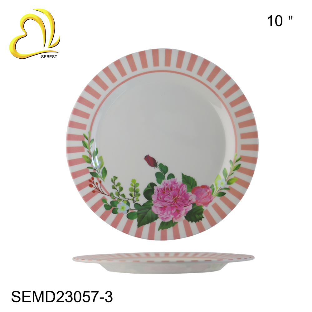 melamine dinnerware set