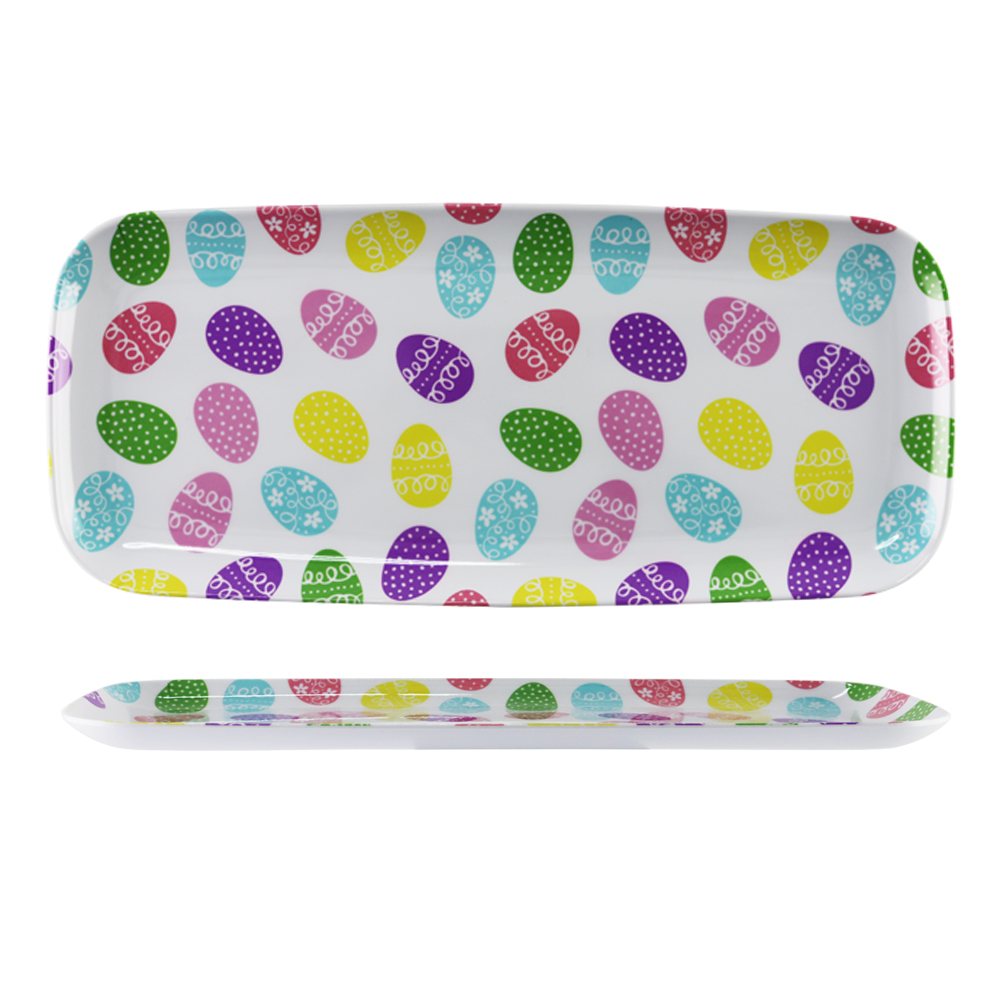 melamine easter plate