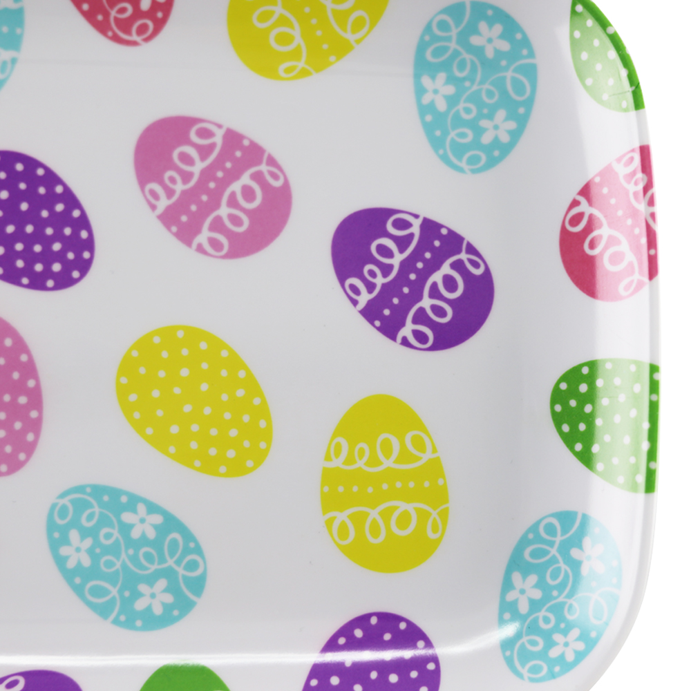 melamine easter plate