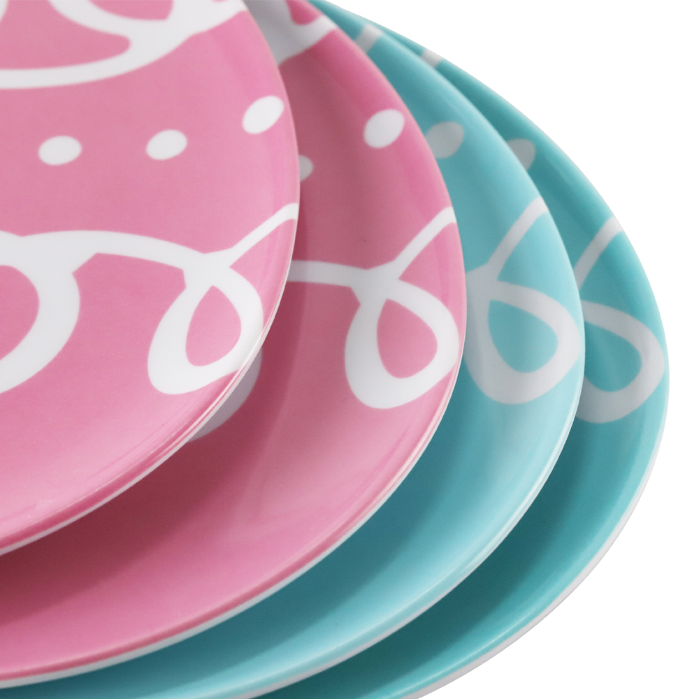easter plates melamine