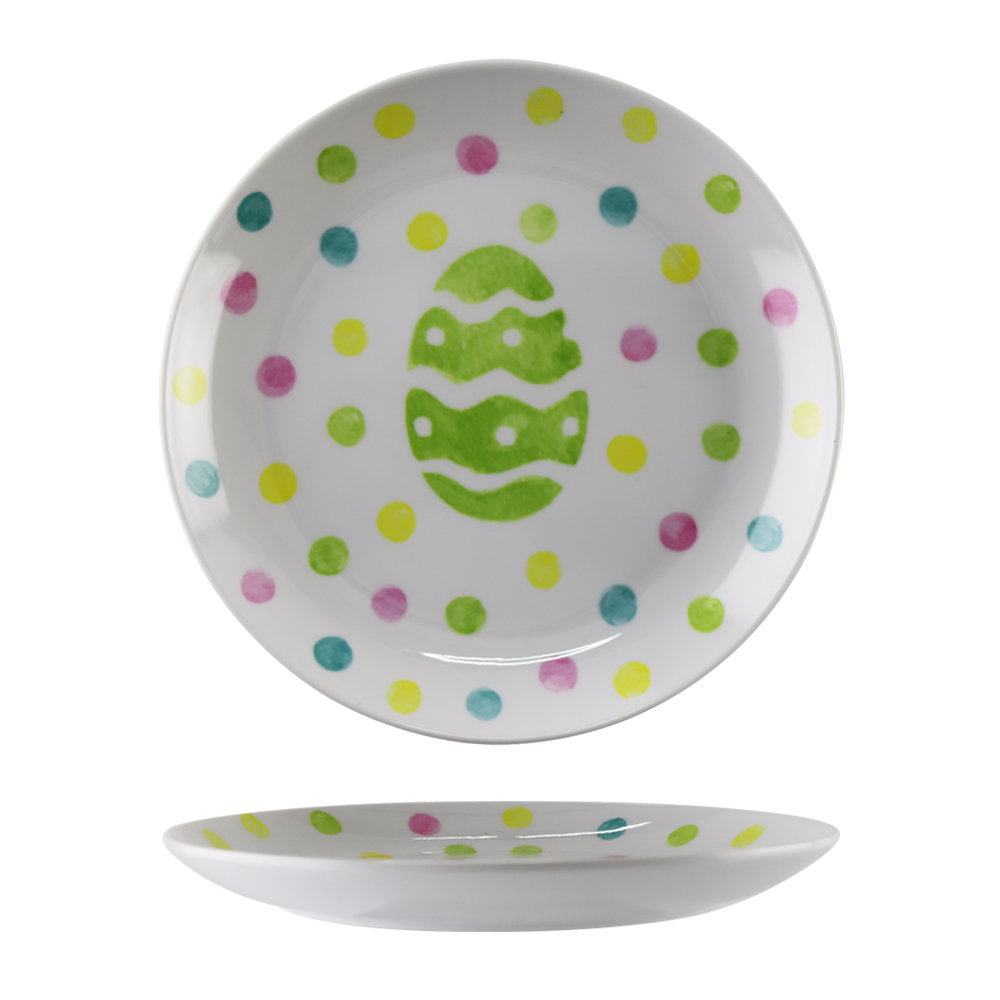 easter dinner plates