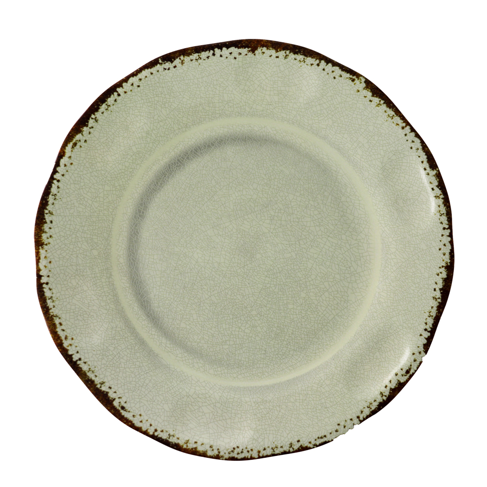 rustic melamine plates