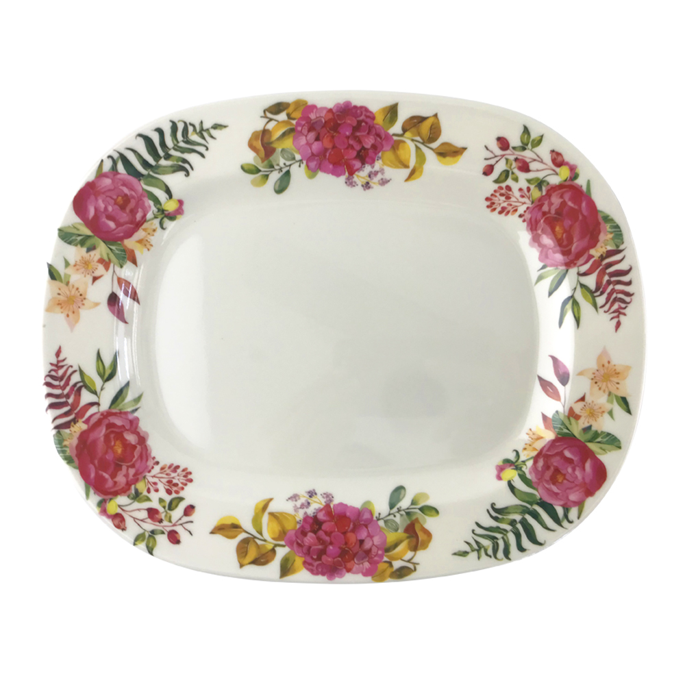 Melamine Plates oval