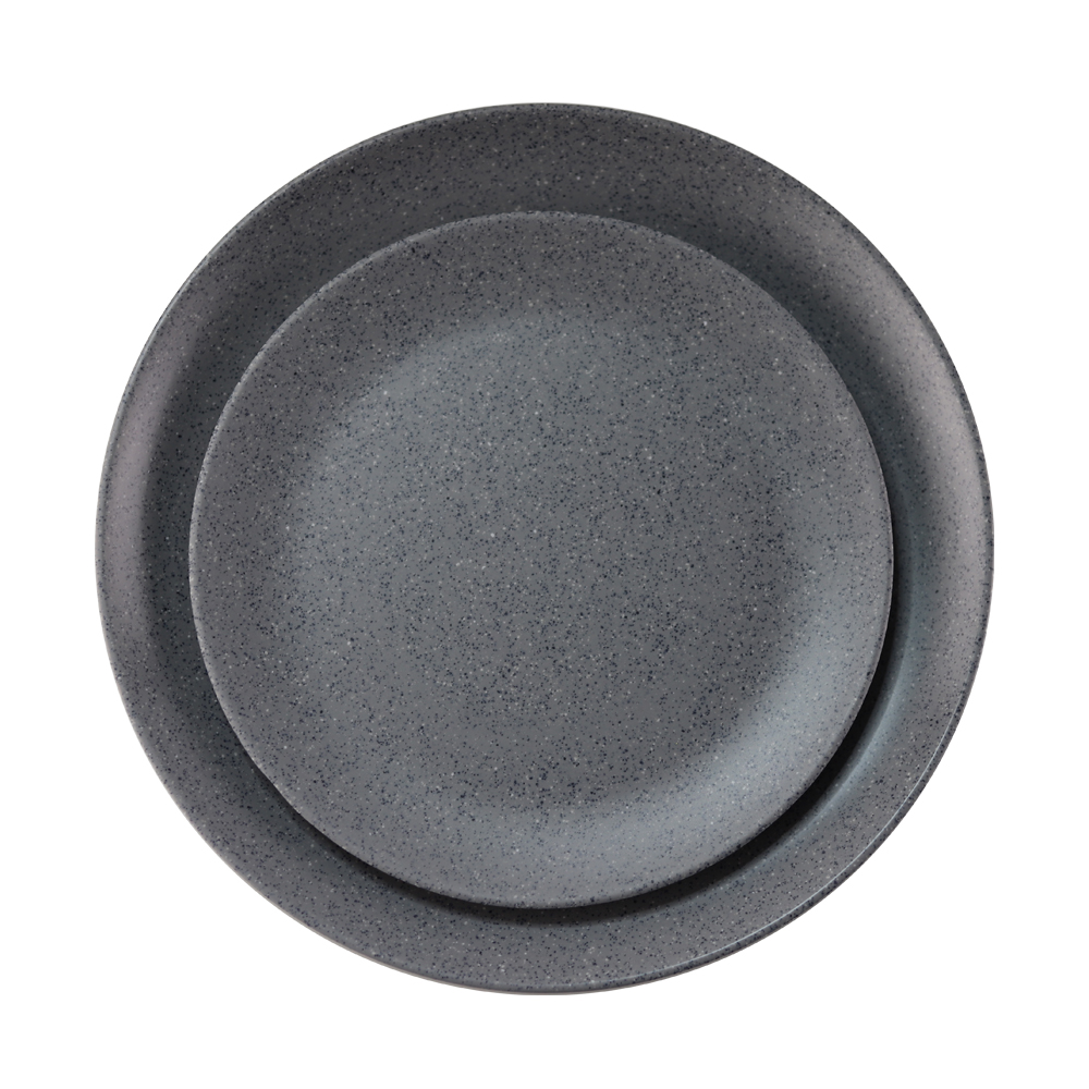 terrazzo melamine plates