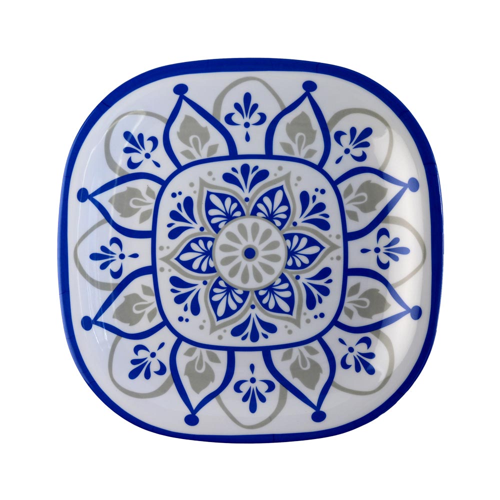 square melamine plate