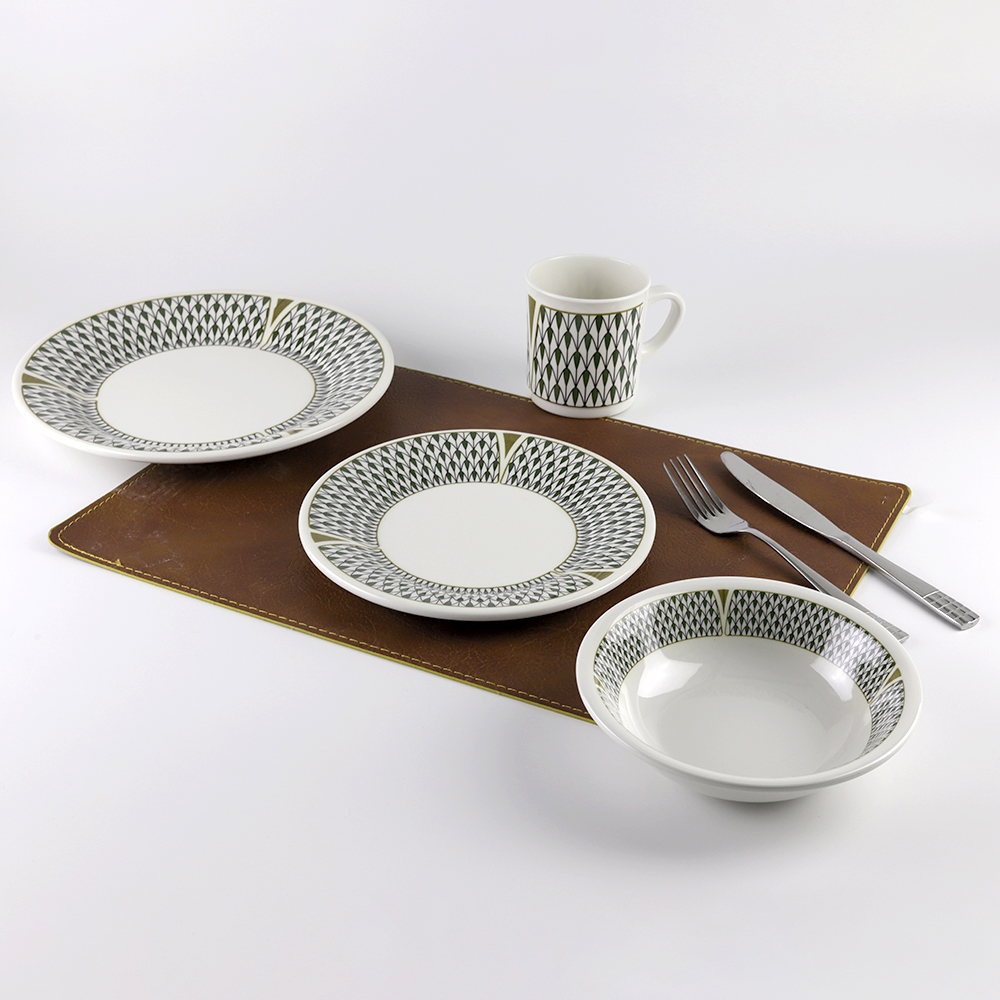 melamine dinner set