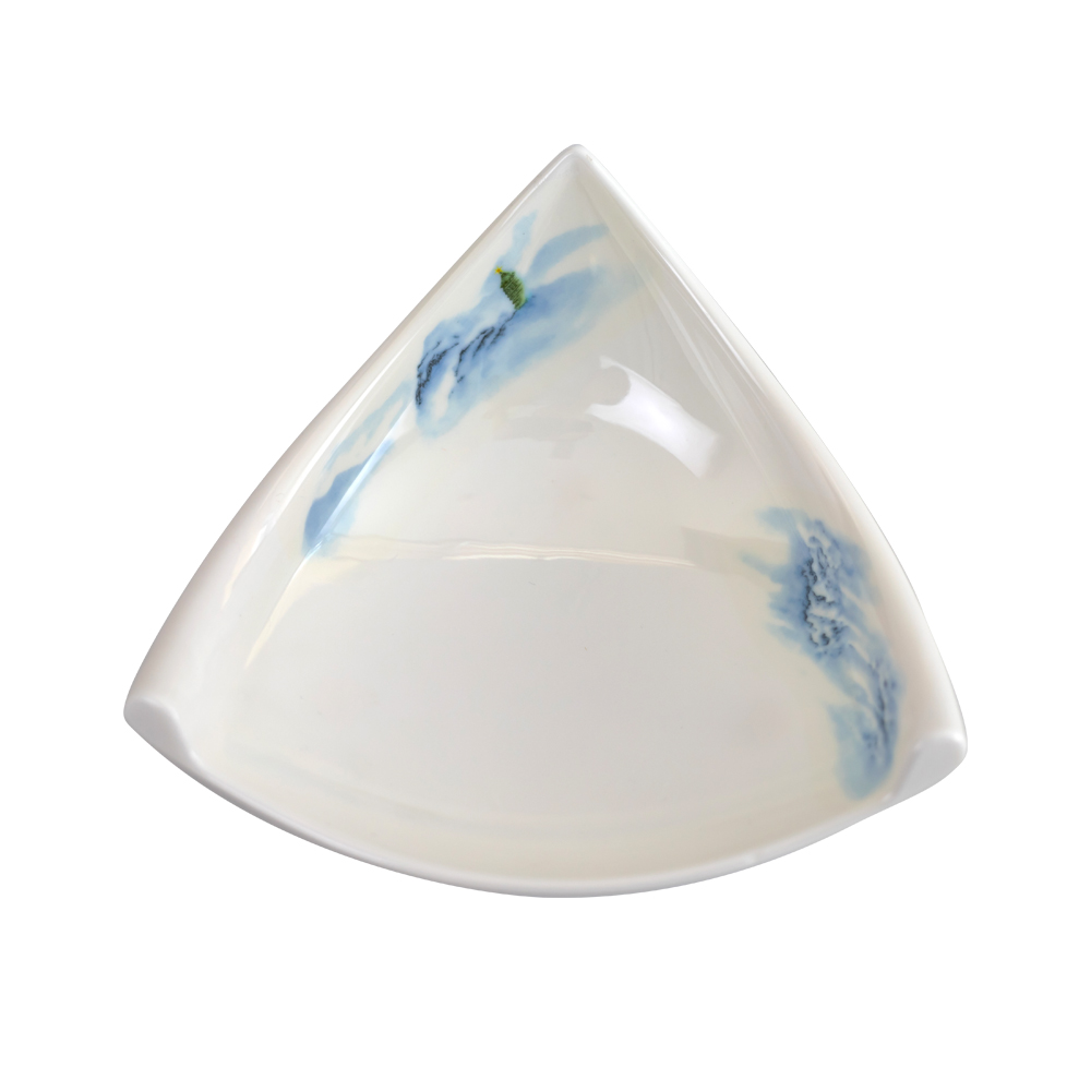 white melamine plates