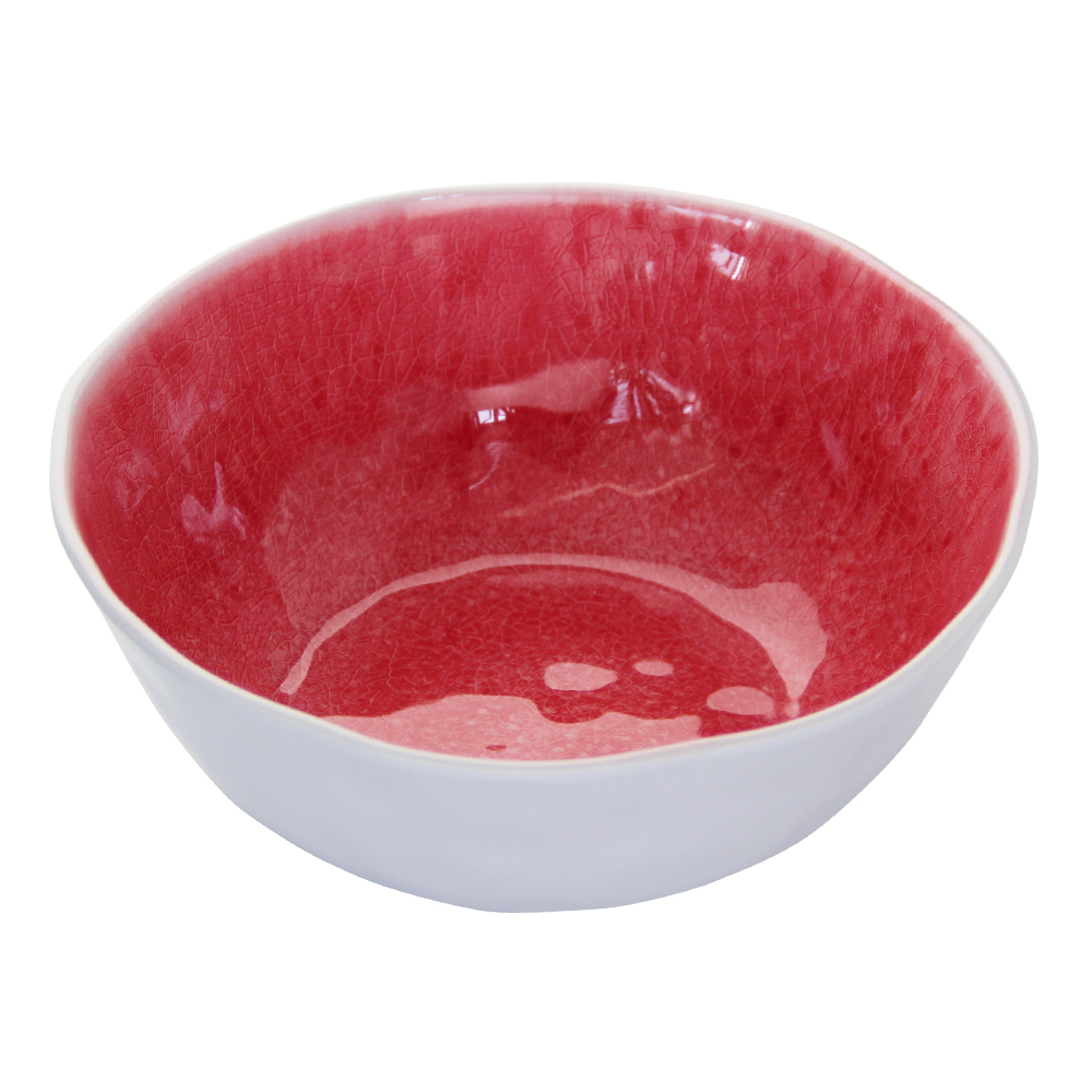 red melamine dinnerware