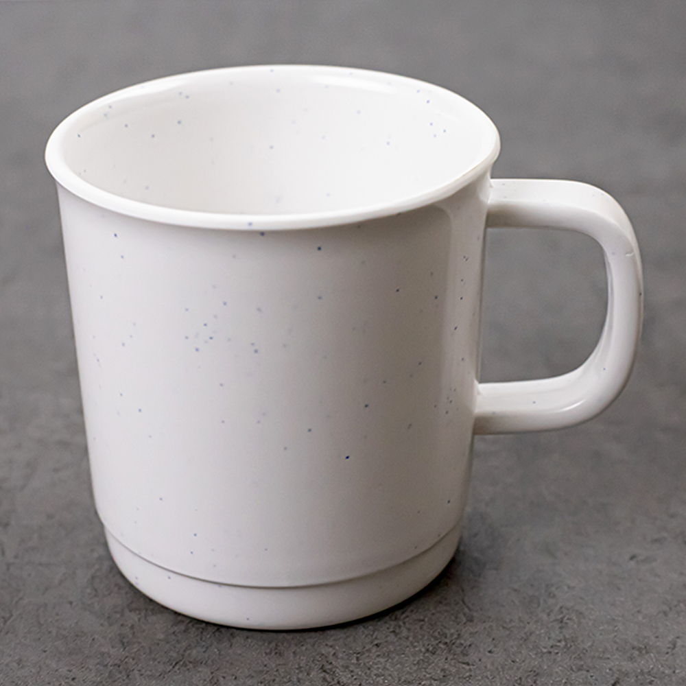 melamine stackable mugs