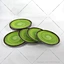green melamine dinnerware sets