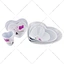 melamine valentine plates