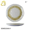 melamine round plates