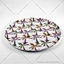 Round melamine Platter