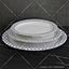 oval melamine plate