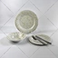 Beige With Yellow Spots Plates
