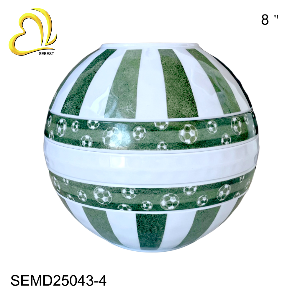 BALL SHAP MELAMINE DINNER SET