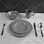 melamine tableware set