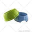 dog melamine stainless bowl