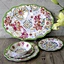 floral melamine plates