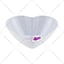 melamine valentine plates