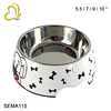 stainless steel pet bowl melamine bowl