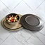 wood melamine plates