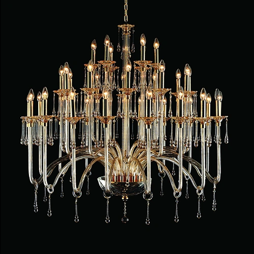 Crystal Chandelier Crystal crystal Round Large Gold K9 Crystal Candle Chandelier Decorative Pendant Lights Modern Luxury Retro Crystal