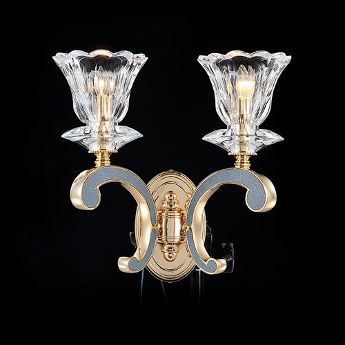 Wall Crystal Lamp Modern American Design Crystal Sconce Designer Wall Lamp Bedside Light