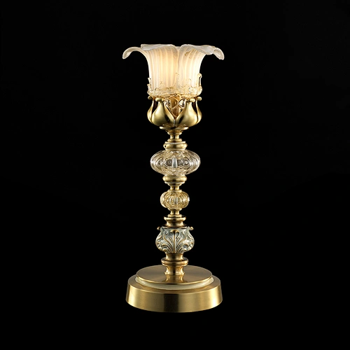 Antique Reading Gold Lamp Classic Design European Antique Style Reading Table Light Lamp For Hotel Coffee Bar