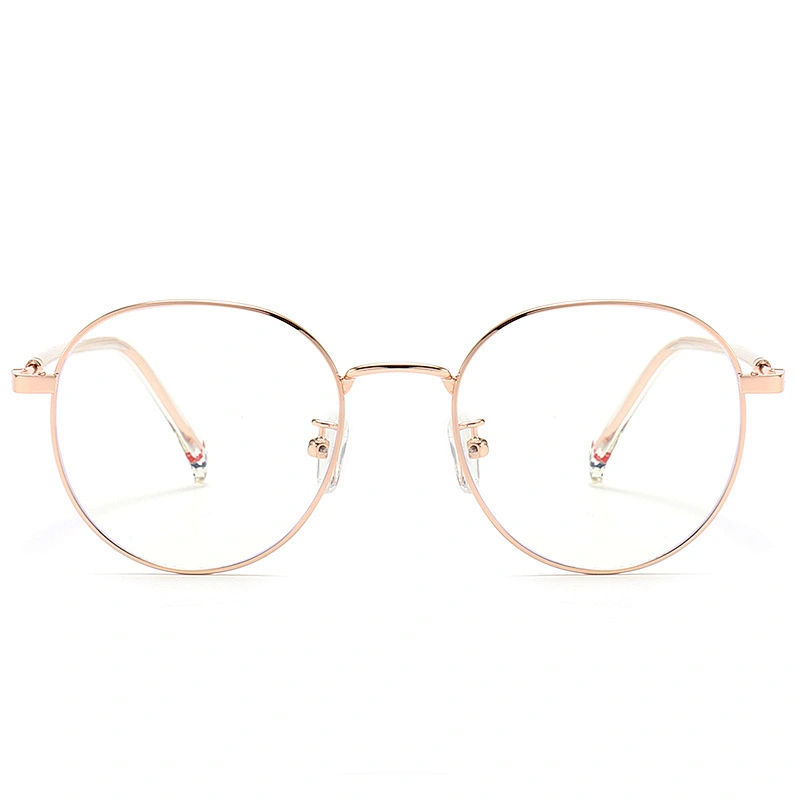 For Women Metal Optical Glasses Long Temple Tips Clear Lenses Vintage Style