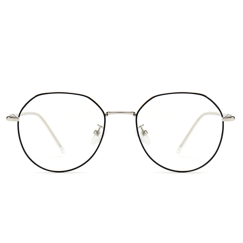 Metal Optical Glasses Stainless Steel Frame Anti Blue Ray Anti Glare