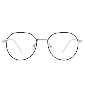 Metal Optical Glasses Stainless Steel Frame Anti Blue Ray Anti Glare