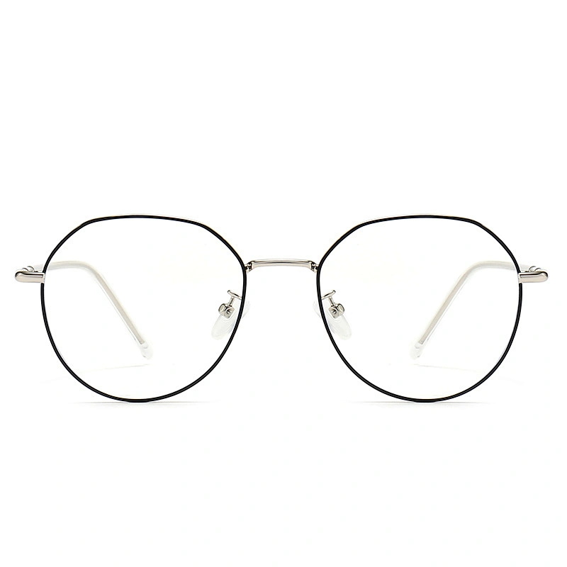 Metal Optical Glasses Stainless Steel Frame Anti Blue Ray Anti Glare