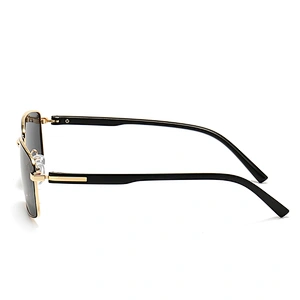 Retro Sunglasses for Adults UV400 Polarized Lenses Rectangular
