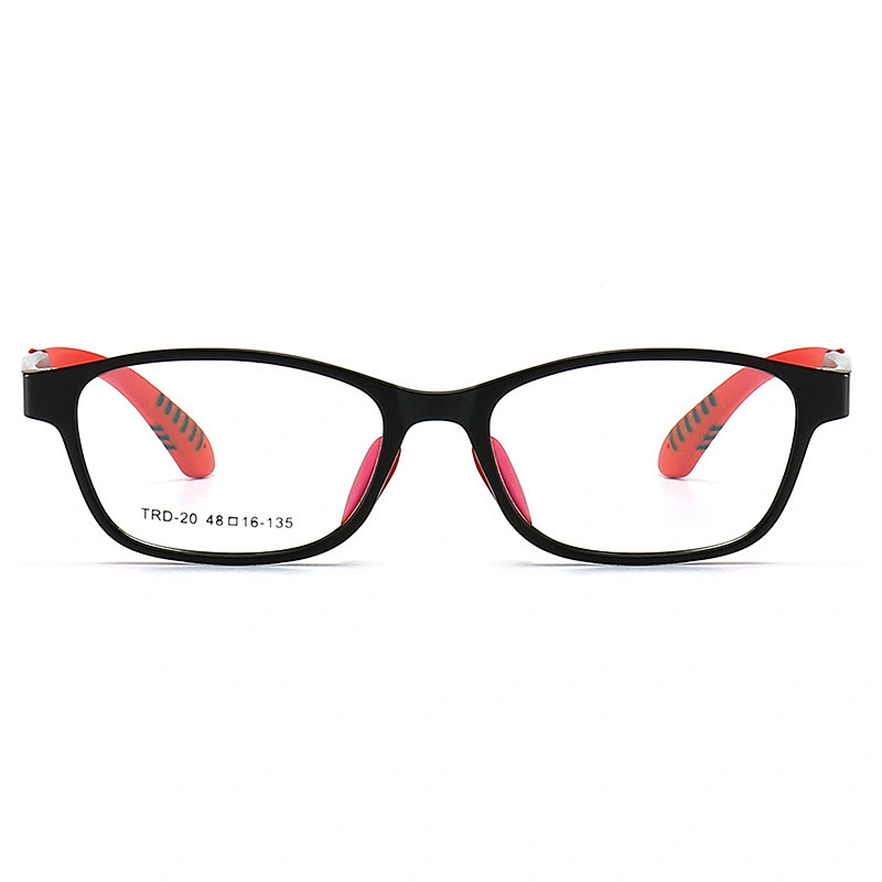 Cute Optical Glasses for Kids TR90 & TPEE Two Tones Blue Light for Computer