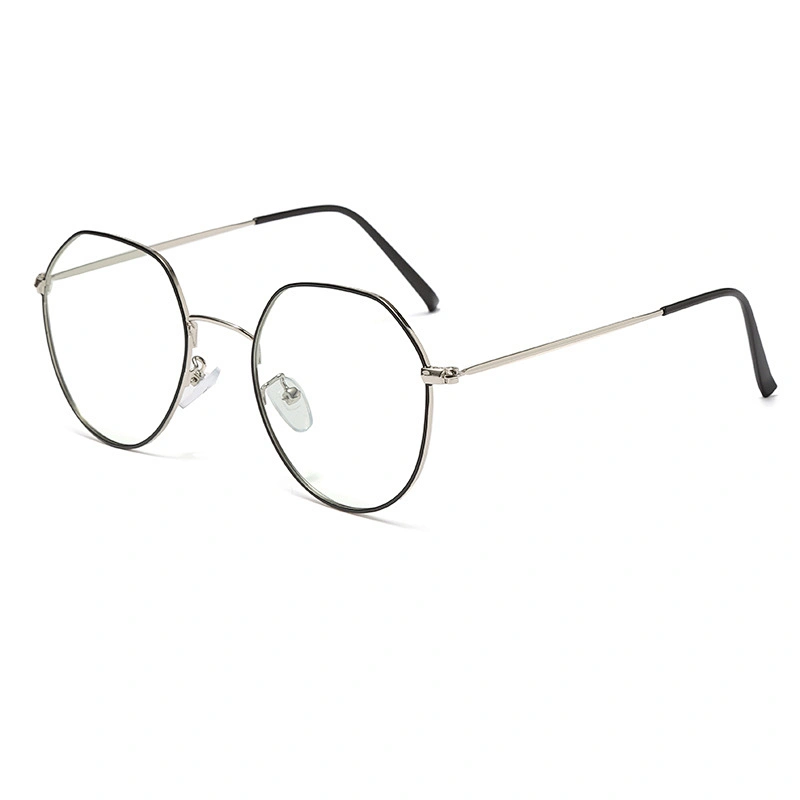 Black Metal Optical Glasses Customized Color Logo Print Available Wholesale