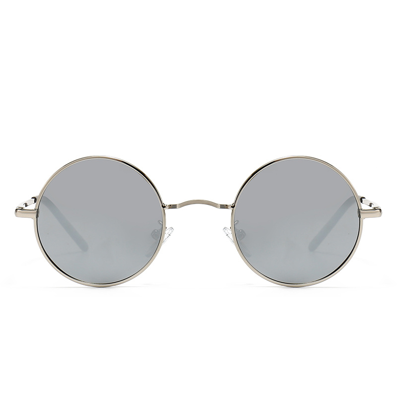 Circle Men's Sunglasses Polarized Lenses Retro Style Sunglasses