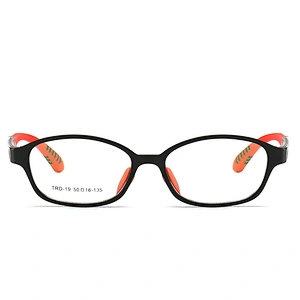 Optical Glasses for Kids Two Tones Frame Clear Lenses Acetate Eyeglasses
