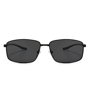 Cool Sunglasses for Unisex Metal Frame Polarized Lenses Rectangle Sunglasses