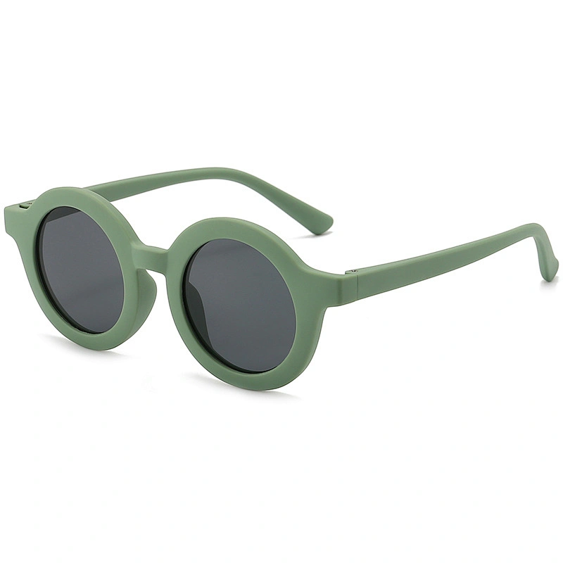 Circle Sunglasses for Kids Soft Comfortable Polarized Lenses
