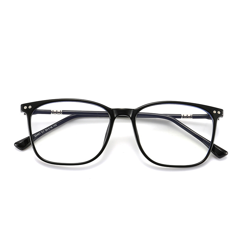 TR90 Optical Glasses for Men Concise Color PC Lenses Lightweight Eyeglasses