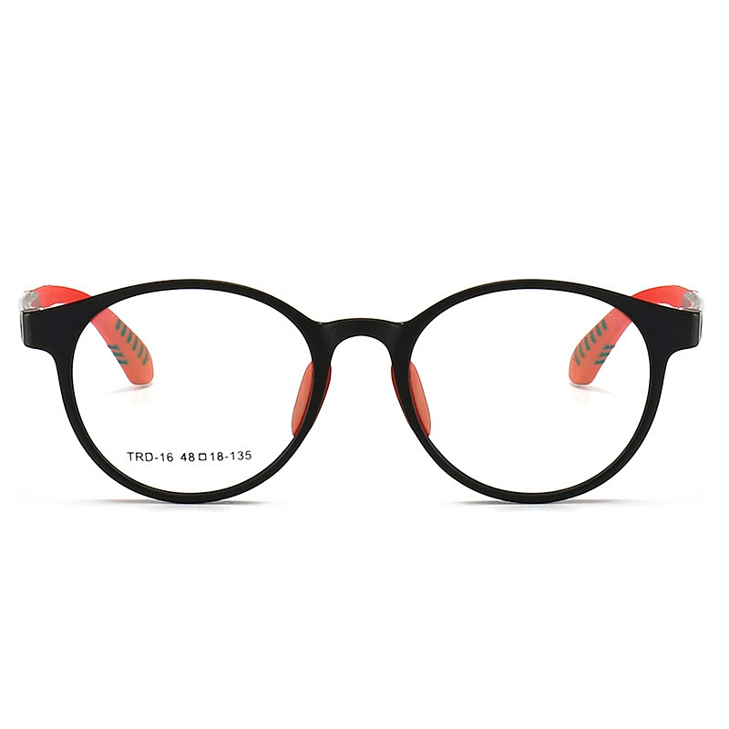 Optical Glasses for Children Cute Round Frame Two Tone Eyeglasses