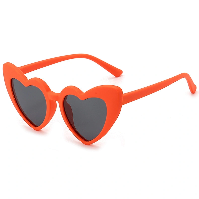 Heart Shape Sunglasses for Kids Polarized Lenses TPEE Unbreakbale
