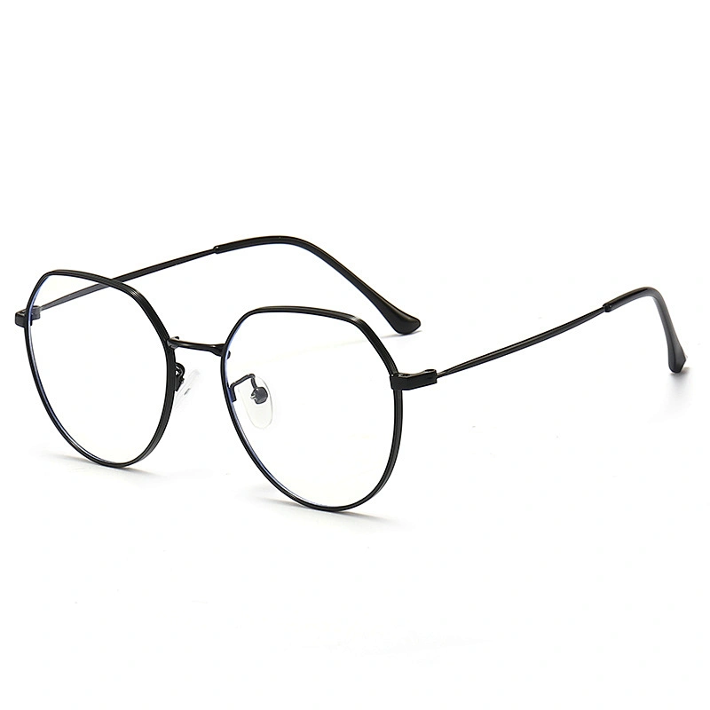 Retro Metal Optical Glasses Loved by Teenagers Classic Style Black