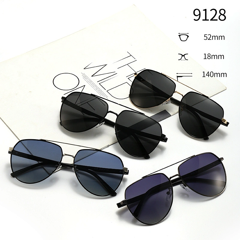 Sporty Adults Sunglasses for Outdoor Polarized Lenses TR90 Temple Aviator Style