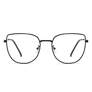 Cat Eye Metal Optical Glasses Unique Style Clear Lenses Eyeglasses