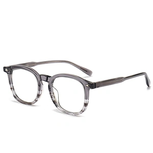 Retro Acetate Optical Glasses Unisex Clear Lenses Eyeglasses